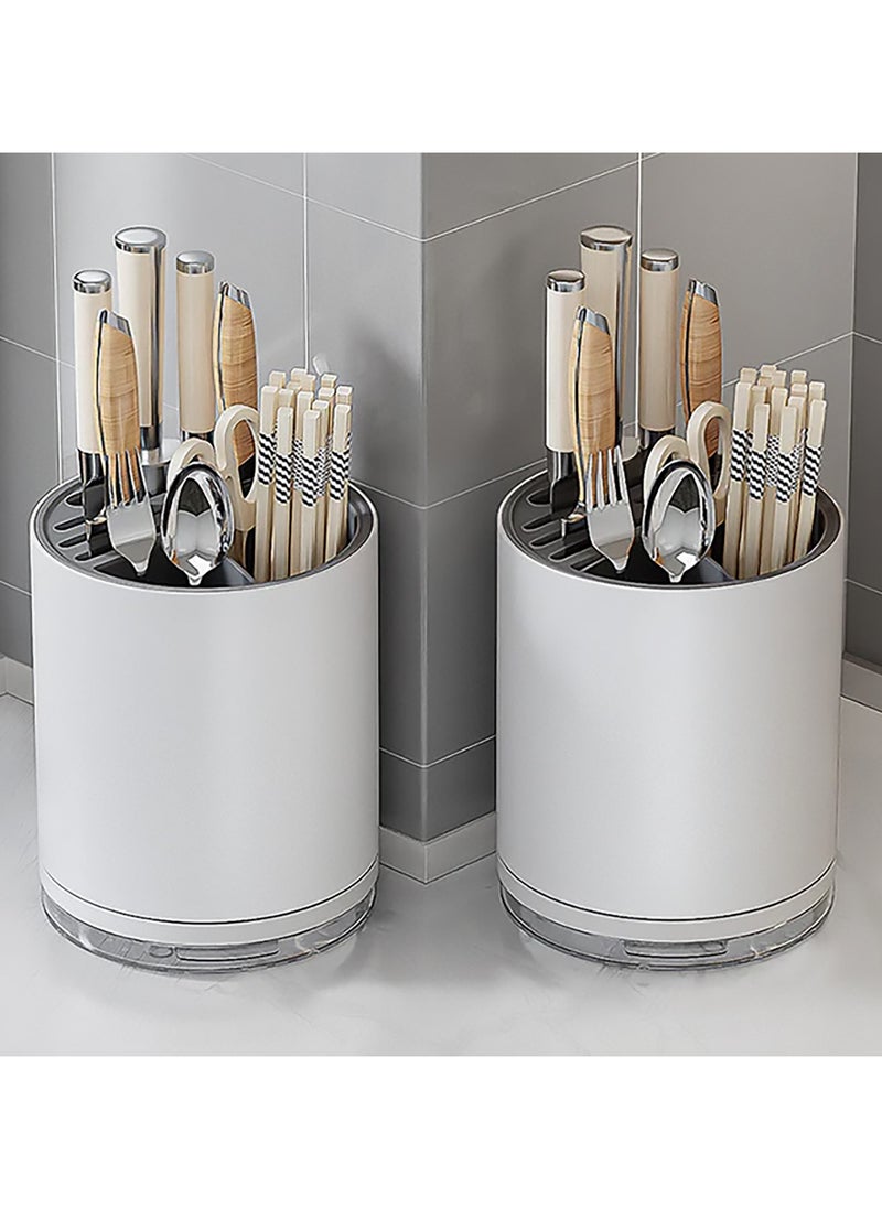 LIMITLESS Long Handle Plan knife Block, Knife Storage Block, Cutlery Knife Block, Household Knife Rack, Holder for Knife,spoon,chopstick,for Storage Rack, Kitchen Storage Rack  - Image 5