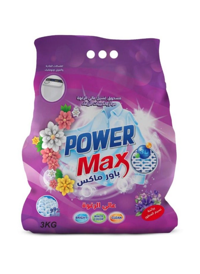 Power Max Detergent powder for regular machine 3k 