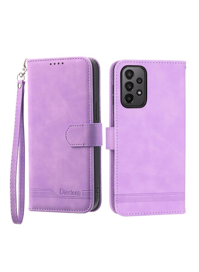 S-TOP Case For Samsung Galaxy A23 Dierfeng Dream Line TPU + PU Leather Phone Case - Image 1