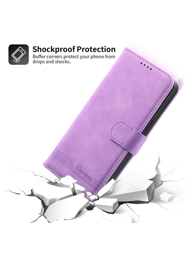 S-TOP Case For Samsung Galaxy A23 Dierfeng Dream Line TPU + PU Leather Phone Case - Image 5