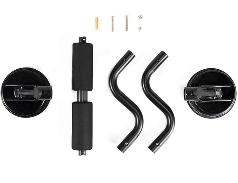 klarako Kayak Suction Cup Holder, Canoe Load Assist Rack for Mounting Kayaks and Canoes to Car Roof, Boat Roller for Travel  Black - Image 5