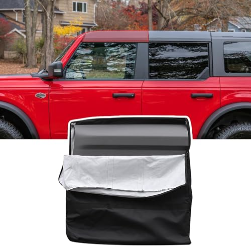 GafeSkui Hard Top Storage Bag Compatible with Ford Bronco 2024 2023 2022 2021 Fit Bronco Accessories 24Door Roof Panel Over First Row Seat Portable Panel Storage Bag - Image 1