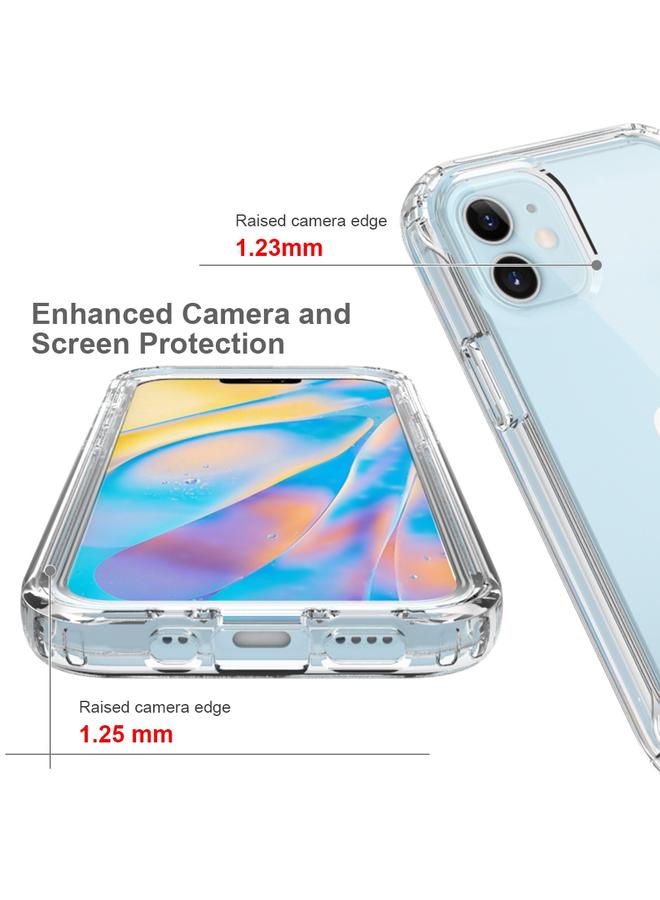 اس-توب جراب لهاتف iPhone 12 mini مقاوم للصدمات شفافية عالية بلونين متغيرين تدريجيًا مصنوع من مادة PC + TPU بألوان الحلوى جراب واقٍ - Image 5