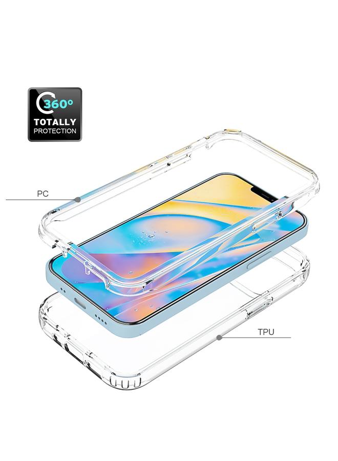 اس-توب جراب لهاتف iPhone 12 mini مقاوم للصدمات شفافية عالية بلونين متغيرين تدريجيًا مصنوع من مادة PC + TPU بألوان الحلوى جراب واقٍ - Image 4