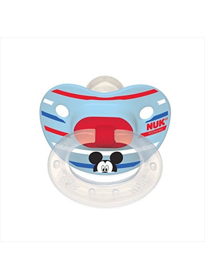 NUK Disney Baby Puller Pacifier, 6-18 Months, Mickey Mouse, 1 pk - Image 2