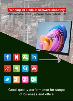 Kaulle Desktop Computer All In One PC 23.8 Inch,‎Intel Core i5-1135G7 Processor,16 GB Ram, 512 GB Ssd,Windows 11  All In One Desktop Computer With Keyboard And Mouse Black KLY238H4G7  - Image 3