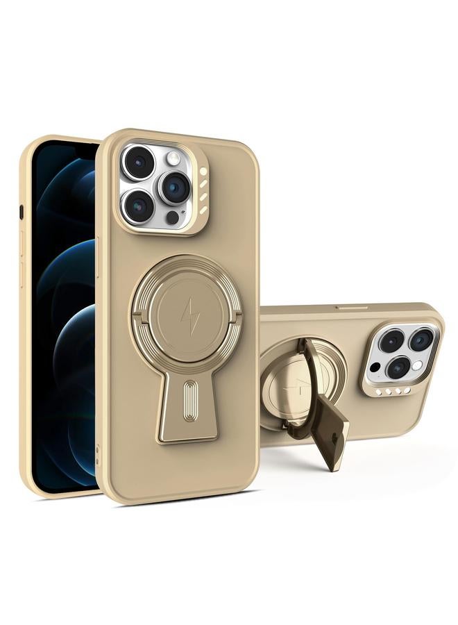 اس-توب جراب لهاتف iPhone 12 Pro Max مع حامل على شكل حرف Y من MagSafe جراب هاتف متين مقاوم للصدمات - Image 1