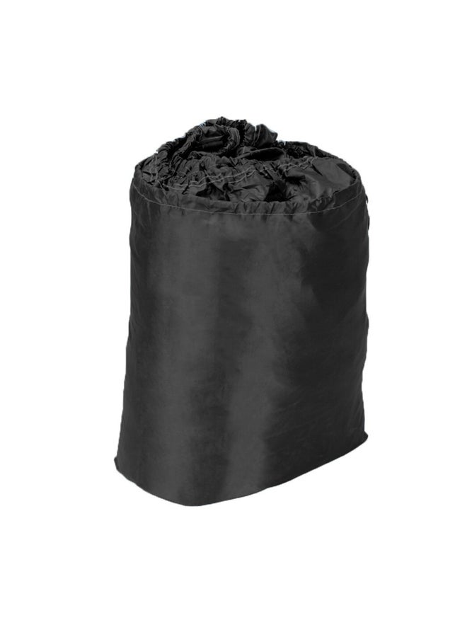 Generic Waterproof Trailerable Runabout Boat Cover Fit V-Hull Tri-Hull Fishing Ski Pro-Style Bass Boats Waterproof Boat Cover Durable Heavy Duty Polyester Trailerable Boat Cover for V-Hull Runabouts Outboards and I/O Bass Boats Black - Image 4