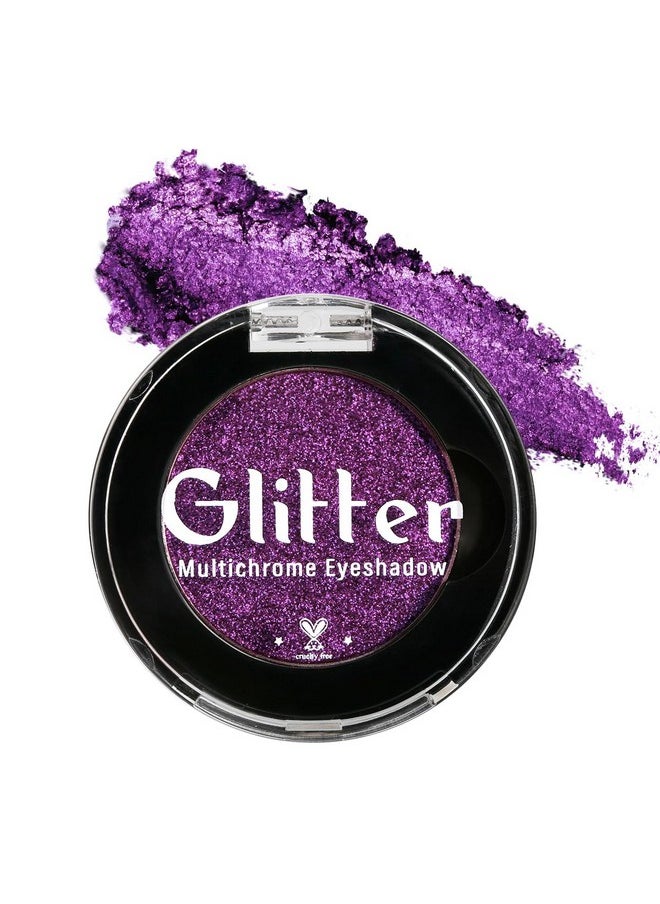 BEUSELF - Purple Shimmer Eyeshadow, Light Violet Shine Lavender Metallic Eyeshadows, Highly Pigmented Sparkle Finish Eye Makeup Palette, Long Lasting Blendable Shiny Eye Shadow, Talc Free (#8C Mood) - Image 1