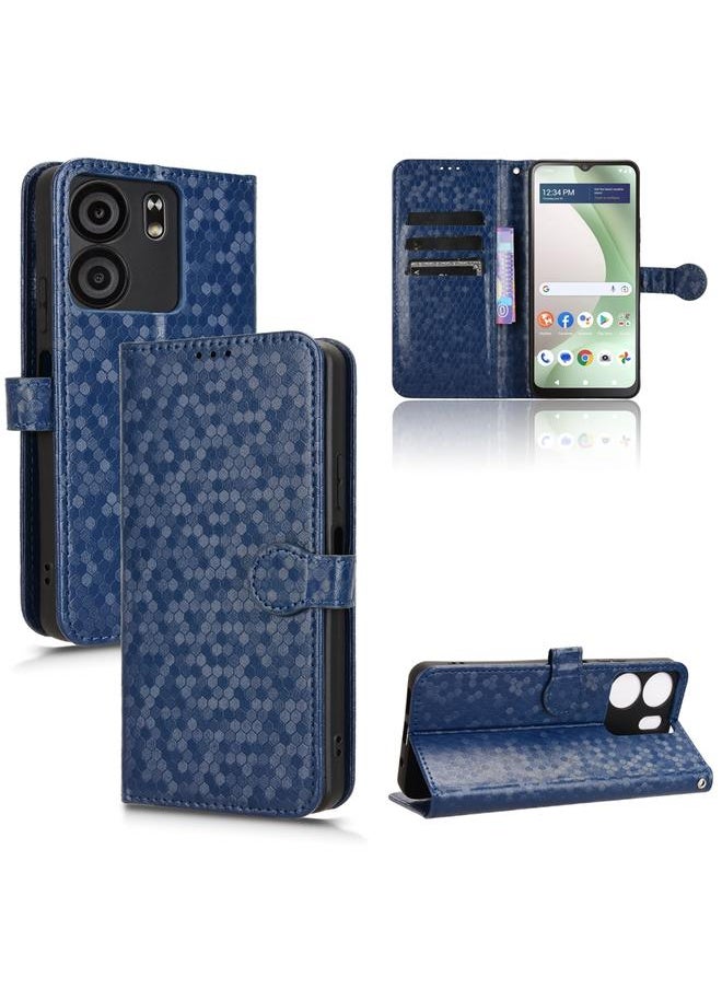 Zaboon - Case For BLU View 5 Honeycomb Dot Texture Leather Phone Case - Image 1
