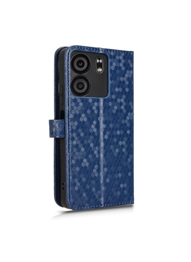 Zaboon - Case For BLU View 5 Honeycomb Dot Texture Leather Phone Case - Image 1
