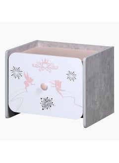 Home Box Home Box Pixie Engineereing Wood 1-Drawer Nightstand Multicolour 47 x 39.5 x 37 cm  - Image 4