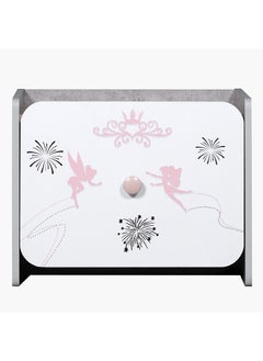 Home Box Home Box Pixie Engineereing Wood 1-Drawer Nightstand Multicolour 47 x 39.5 x 37 cm  - Image 2