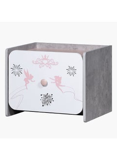 Home Box Home Box Pixie Engineereing Wood 1-Drawer Nightstand Multicolour 47 x 39.5 x 37 cm  - Image 3