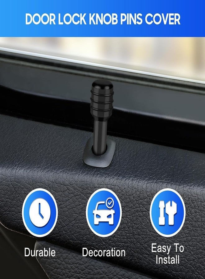 aakichi Aluminium Knob 4 PCS Door Knob Pull Pins|allto 800 car a-ccessories All|car Modification Accessories|saentro Door Lock knob|c-ar Door Lock Rubber|ca-r Door ac-cessories - Image 3