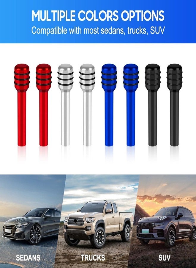 aakichi Aluminium Knob 4 PCS Door Knob Pull Pins|allto 800 car a-ccessories All|car Modification Accessories|saentro Door Lock knob|c-ar Door Lock Rubber|ca-r Door ac-cessories - Image 5