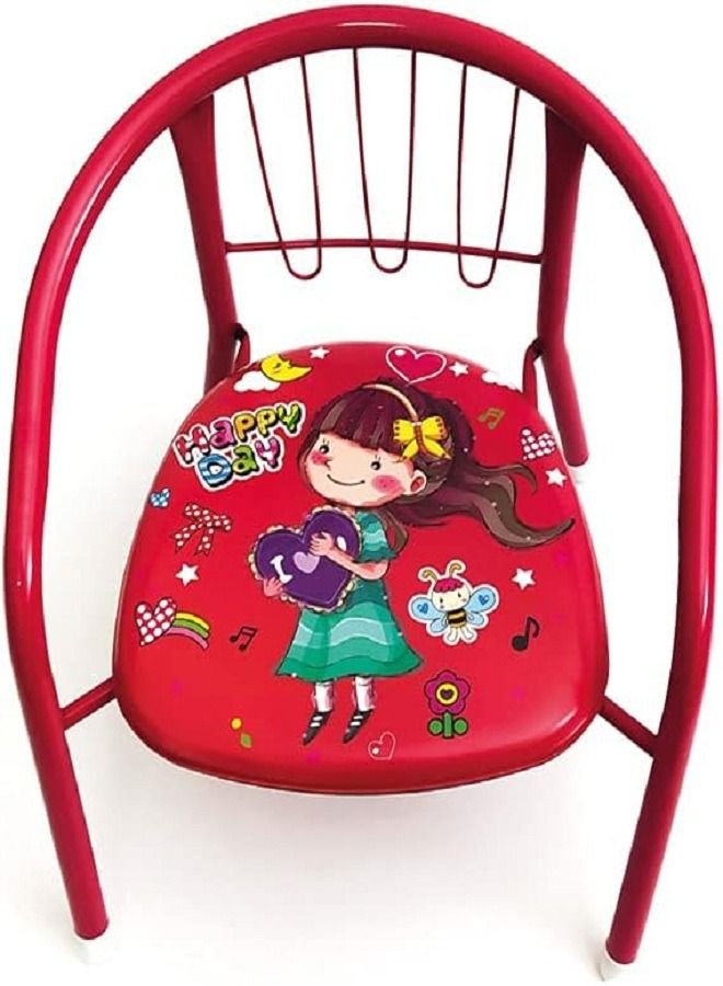 Generic Baby Vinyl Activity Chair, Brightly Printed for Baby Boys and Girls, Stackable for Playroom, Nursery, Preschool Classroom, Daycare, Bedroom,  - Image 1