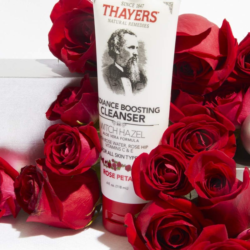 THAYERS Rose Petal Radiance Boosting Cleanser with Vitamin C and Vitamin E, 4 Ounces - Image 5