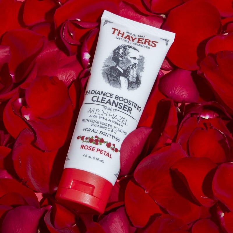 THAYERS Rose Petal Radiance Boosting Cleanser with Vitamin C and Vitamin E, 4 Ounces - Image 4