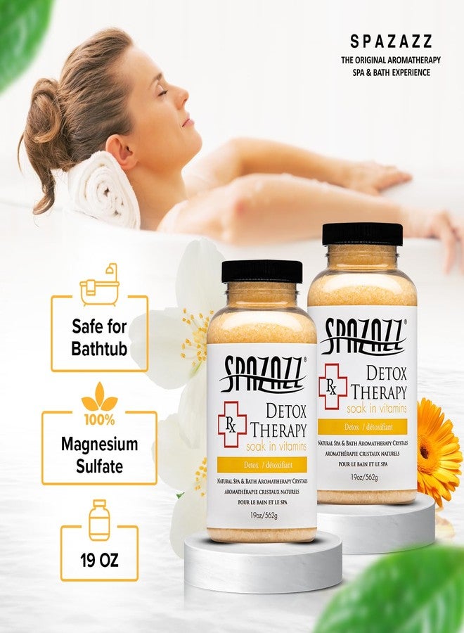 Spazazz SPZ-604 RX Therapy Crystals Container Bath Minerals, 19-Ounce, Detox Therapy - Image 5