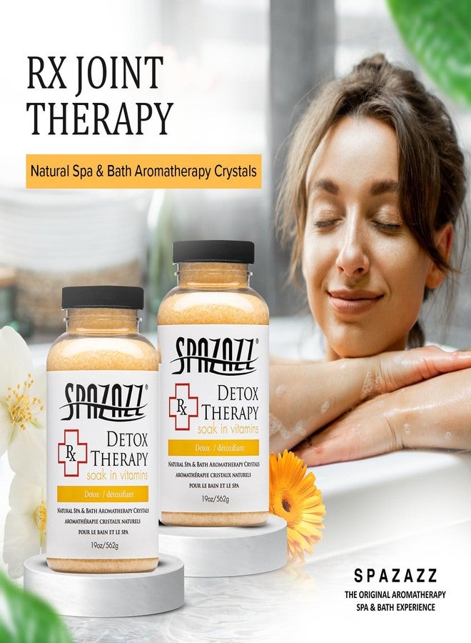 Spazazz SPZ-604 RX Therapy Crystals Container Bath Minerals, 19-Ounce, Detox Therapy - Image 3