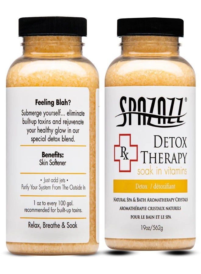 Spazazz SPZ-604 RX Therapy Crystals Container Bath Minerals, 19-Ounce, Detox Therapy - Image 2