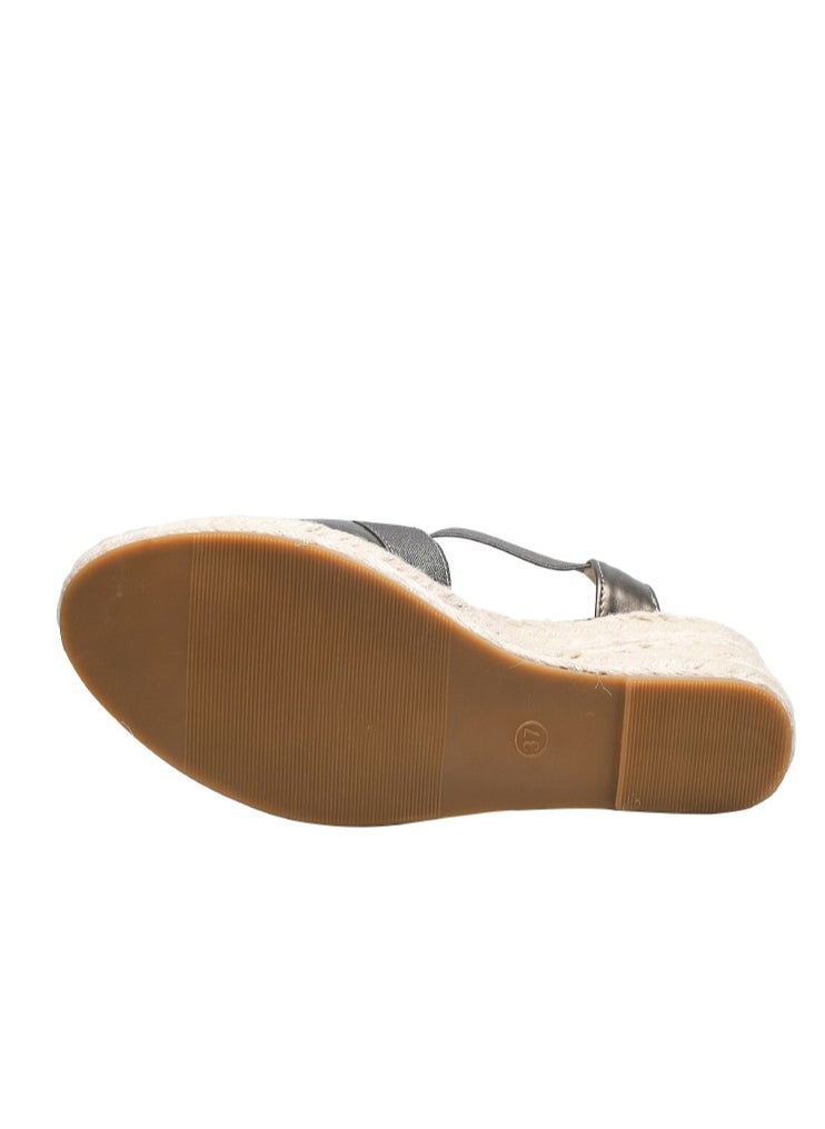 Generic Closed Toe   Espadrille Wedges Sandals  - Image 4