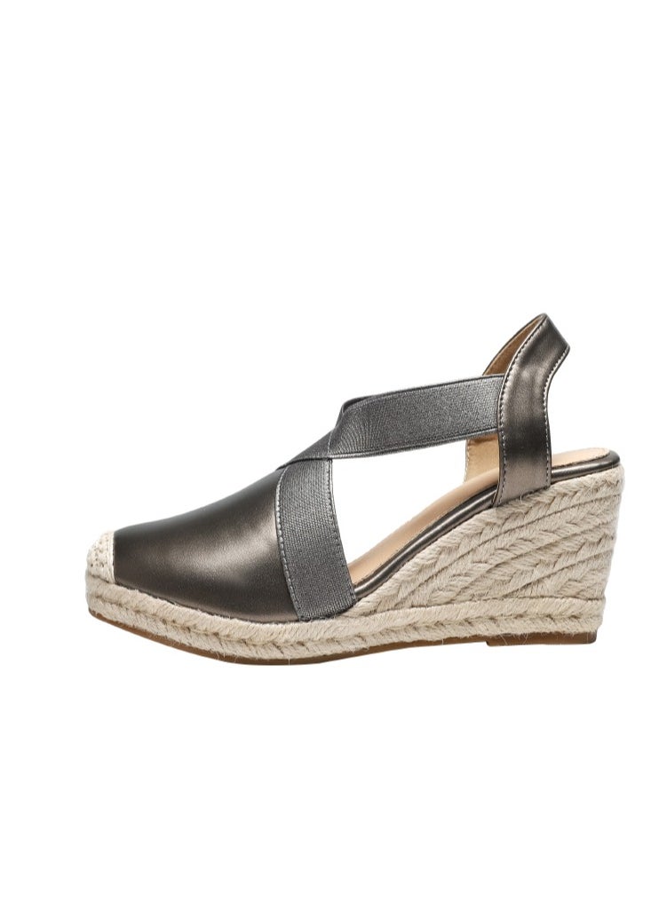 Generic Closed Toe   Espadrille Wedges Sandals  - Image 3