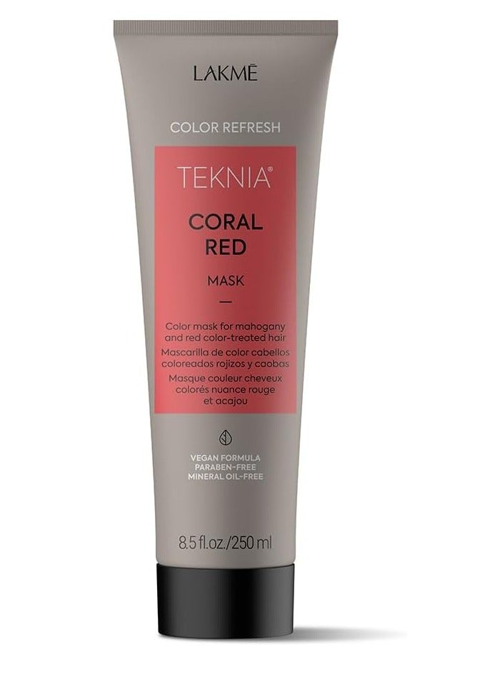TEKNIA Teknia Color Refresh Hair Care Coral Red Mask 250ml - Image 1