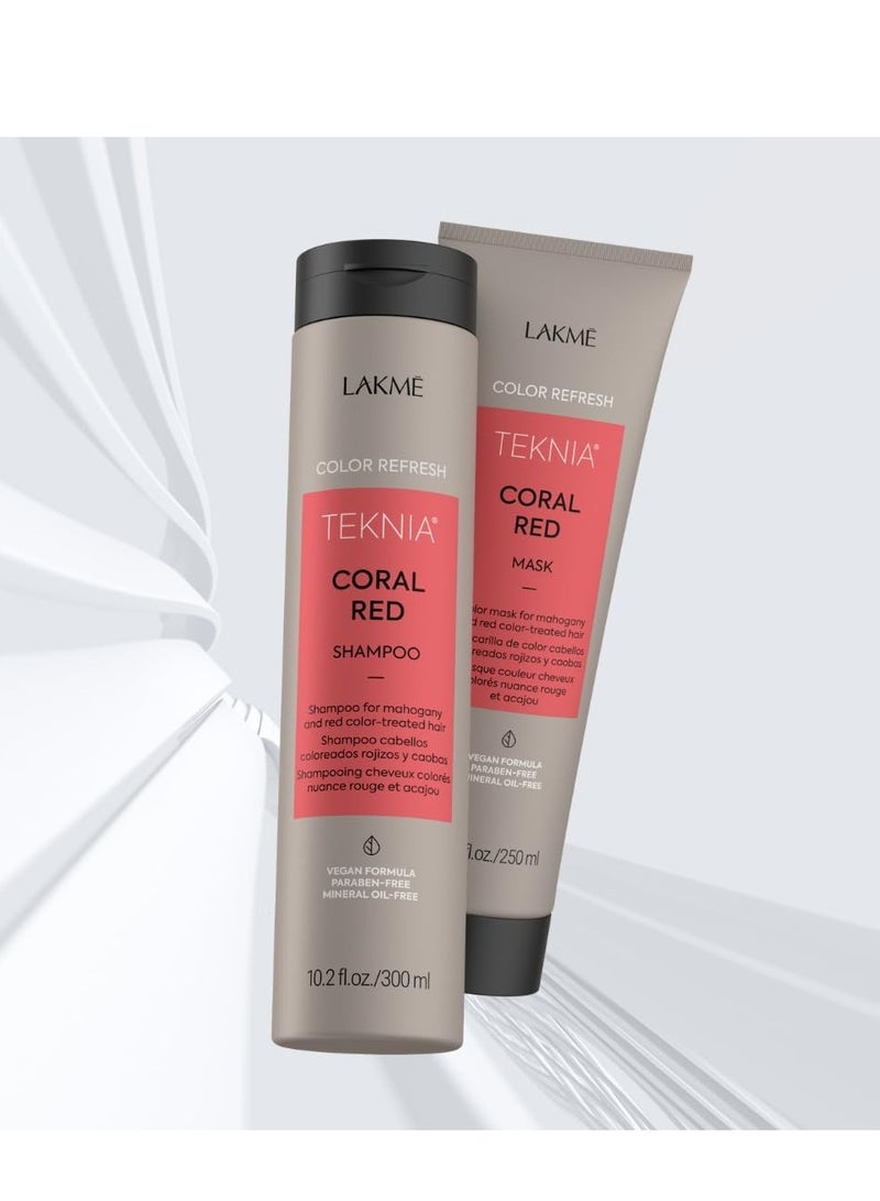 TEKNIA Teknia Color Refresh Hair Care Coral Red Mask 250ml - Image 2