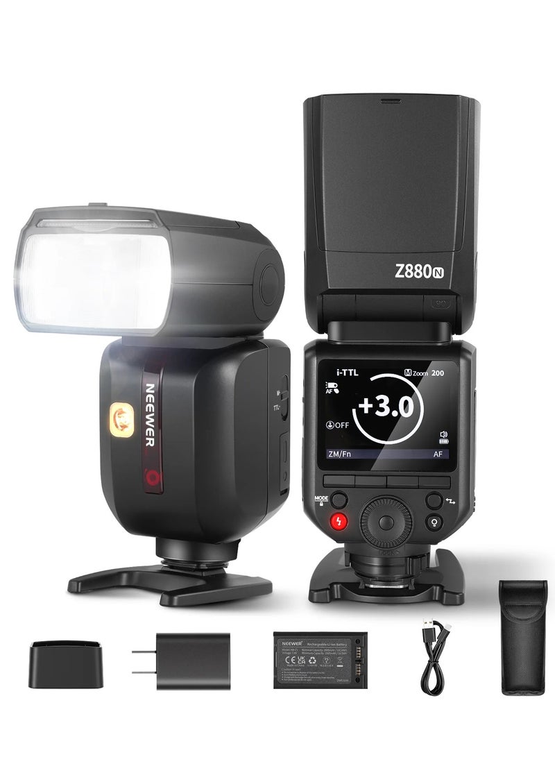 نيوير NEEWER Z880 Speedlite Flash 2.4G TTL - Nikon - Image 1