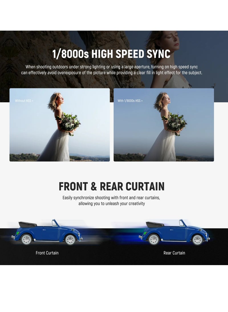 نيوير NEEWER Z880 Speedlite Flash 2.4G TTL - Nikon - Image 5