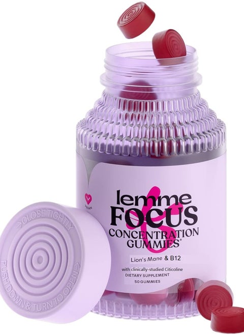 Lemme Focus Concentration Gummies (50 Count)