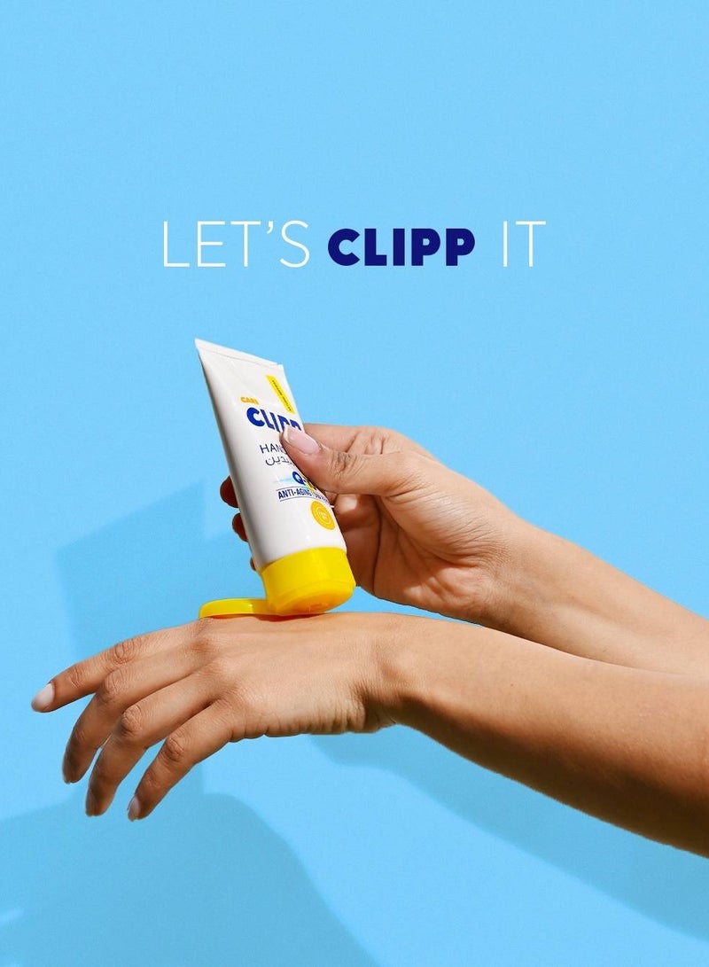 CLIPP Hand Cream Q-10  Anti Aging Formula and DNA Repair Technology - For Dry Skin - with Natural Beeswax - 75 ml - Image 2
