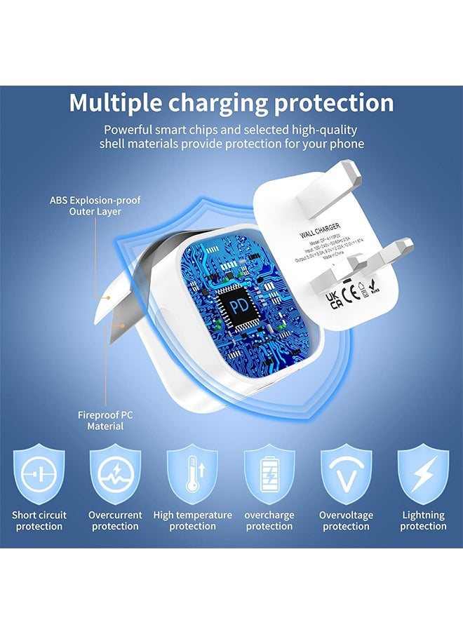 X-level - iPhone 15 16 USB C Charger,20W PD USB C Fast Charger Plug with 6FT USB C to USB C Cable for iPhone 15/15 Plus/15 Pro/15 Pro Max/16/16 Plus/16Pro Max,iPad,USBC Power Adapter - Image 1