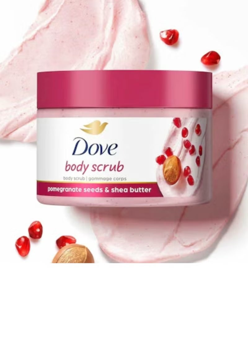دوف مقشر الجسم دوف (بذور الرمان وزبدة الشيا) 298 جرام - Image 1
