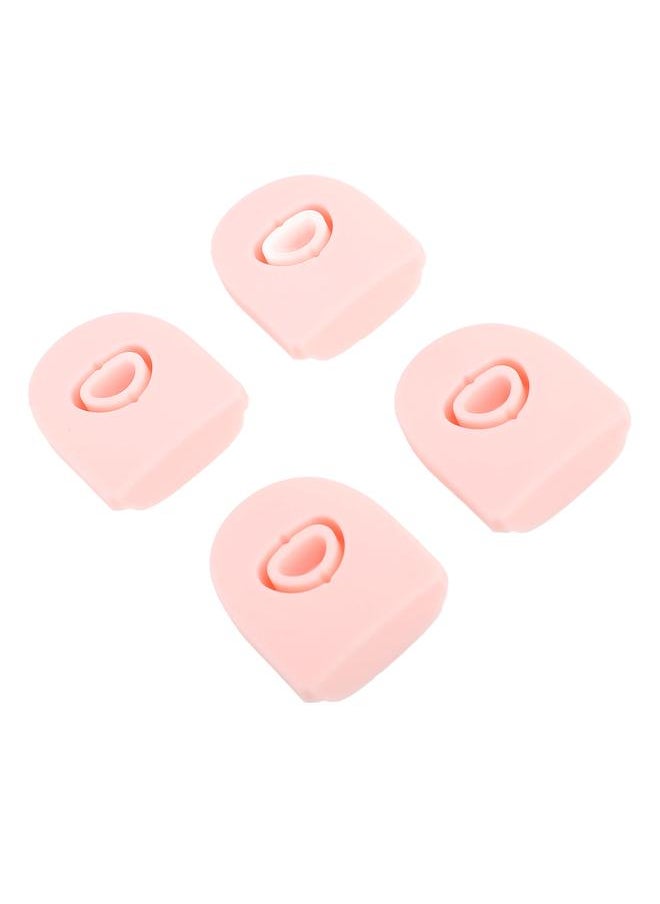 Thoraya 4pcs Replacement Stopper Compatible for Owala FreeSip Silicone Anti Spill Lid Stopper Water Bottle Top Lid Replacement Parts Pink  - Image 4
