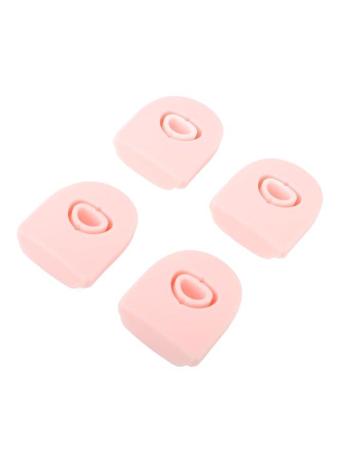Thoraya 4pcs Replacement Stopper Compatible for Owala FreeSip Silicone Anti Spill Lid Stopper Water Bottle Top Lid Replacement Parts Pink  - Image 3