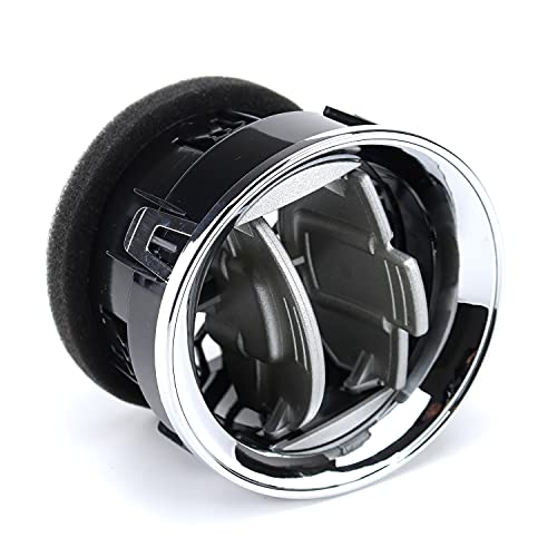 FEXON 2PCS AC Heater Air Vent Front Interior Dashboard Louvre Chrome Compatible with Ford F150 2009-2014 Replace 9L3Z19893CA 9L3Z-19893-CA - Image 4