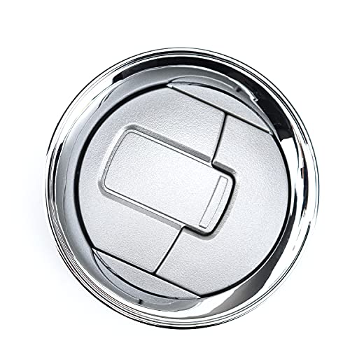 FEXON 2PCS AC Heater Air Vent Front Interior Dashboard Louvre Chrome Compatible with Ford F150 2009-2014 Replace 9L3Z19893CA 9L3Z-19893-CA - Image 2