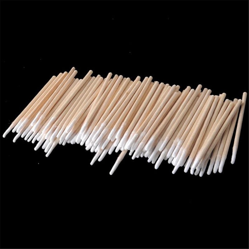 ECYC 1000Pcs Pointed Cotton Swabs Wooden Handle Makeup Health Medical Ear Jewelry Clean Sticks Buds Tips - Image 5