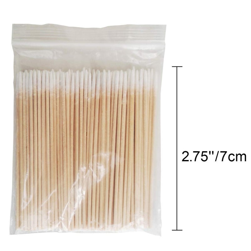 ECYC 1000Pcs Pointed Cotton Swabs Wooden Handle Makeup Health Medical Ear Jewelry Clean Sticks Buds Tips - Image 3