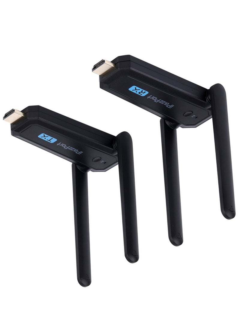 For Wireless HDMI Transmitter Dual Mode Display 5Ghz Stable Casting for Laptops Cameras Game Consoles Transmission Distance Up to 164 Feet Compatible Wireless HDMI Transmitter and Receiver  - Image 2