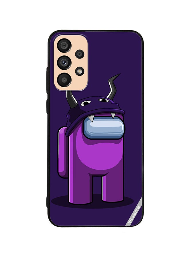 VR CREATIVE Protective Case Cover For Samsung Galaxy A53 5G Popular Game Among Us In Halloween Design Multicolour - Image 1