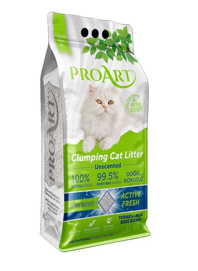 PROART - Natural Unscented Clumping Cat Litter - Image 1