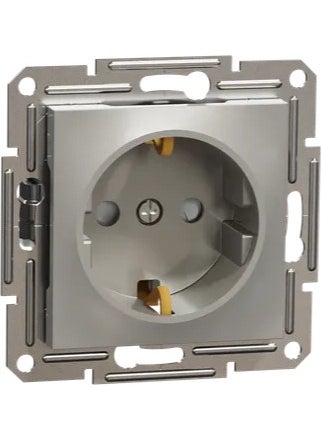 Schneider Electric Schneider Asfora Bronze Earthed Socket Kids Kor.  - Image 1