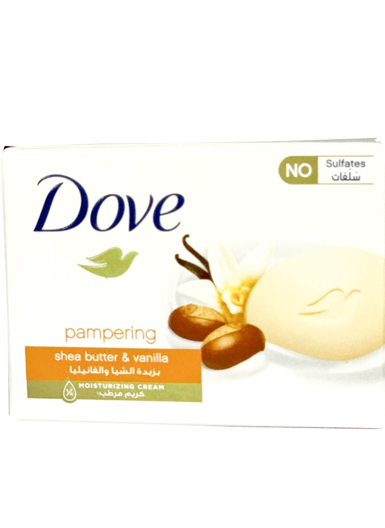Dove Dove Pampering Shea Butter & Vanilla Soap Bar - 90 gm  - Image 1