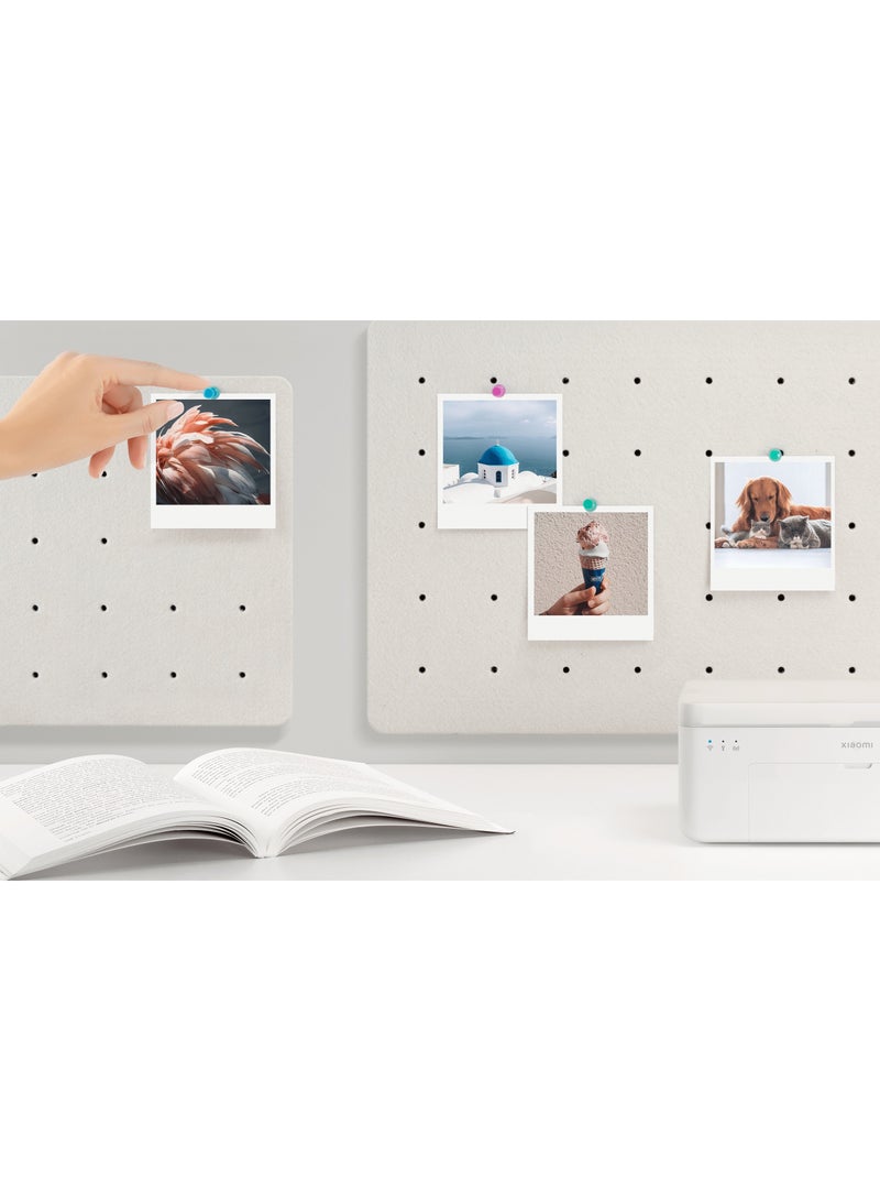 Xiaomi Instant Photo Printer 1S  3" Adhesive Photo Paper & Ribbon Cartridge Set - Image 4