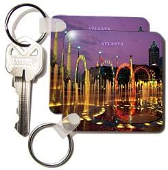 3dRose Olympic Park Atlanta Georgia  Key Chains 225 x 45 inches set of 2 kc_61947_1 - Image 2