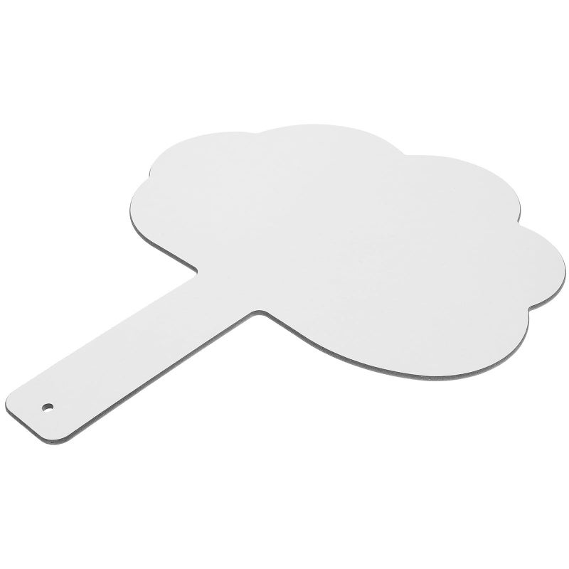 Double Sided Dry Erase Board With Lines Small Portable Whiteboard Paddle For Classroom Learning And Home Use - Image 2